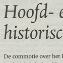 Hoofd- en bijzaken historisch erfgoed, door Peter van den Baar (Voorzitter van de Henri van Abbestichting)